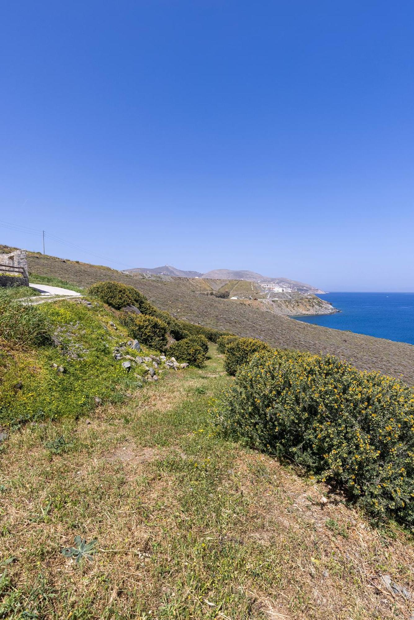 Aegean View - Seaside Apartment In Syros アゾリムノス エクステリア 写真